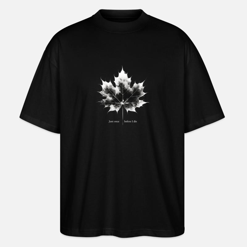 Maple Leafs Dream - Stanley/Stella Oversized Unisex Organic T-shirt Blaster 2.0 - black