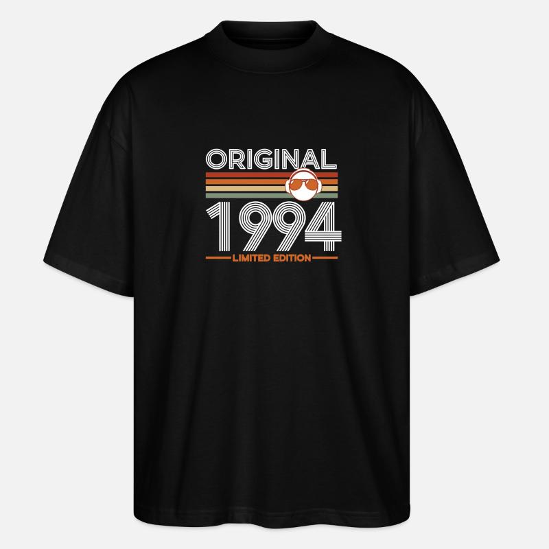 1994 - Stanley/Stella Oversized Unisex Bio T-Shirt Blaster 2.0 - Schwarz