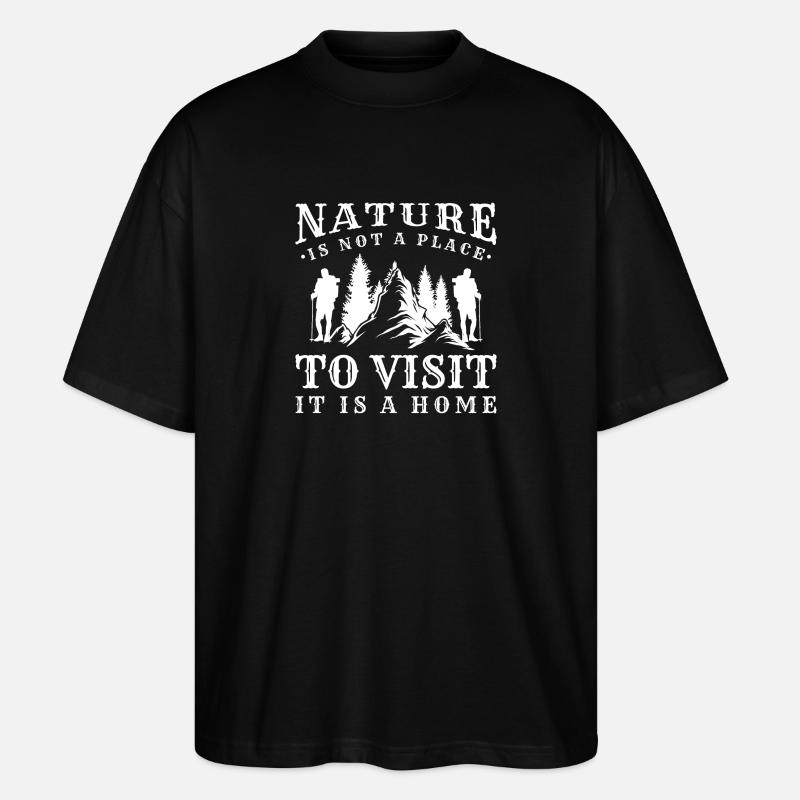 Alpinisme Summit Alpinisme - T-shirt bio Blaster 2.0 coupe oversize Stanley/Stella Unisexe - noir