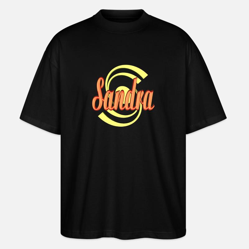 Sandra2 - Stanley/Stella Oversized Unisex Bio T-Shirt Blaster 2.0 - Schwarz