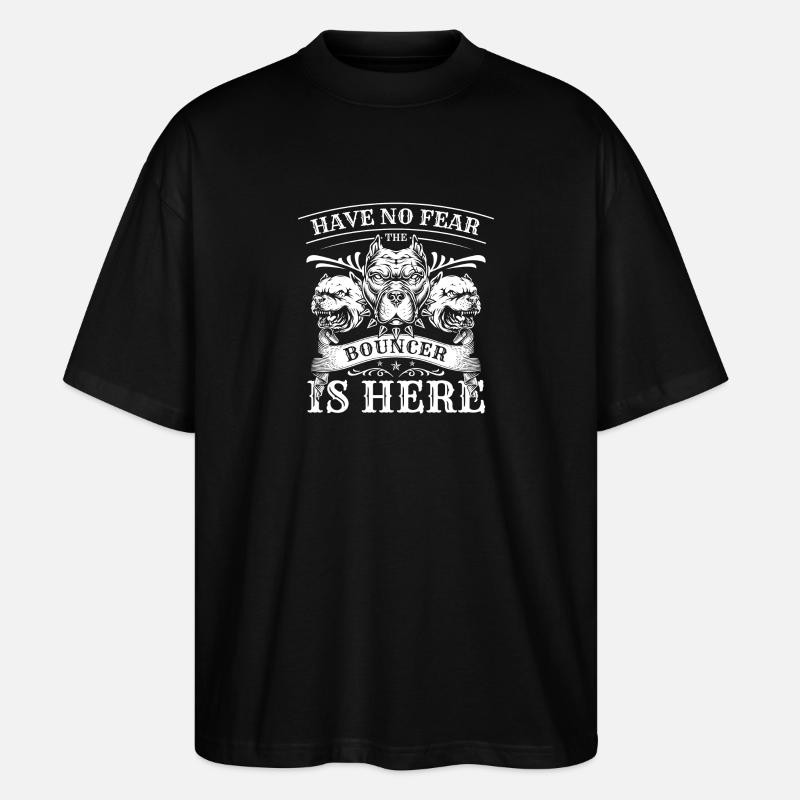 Sécurité large - T-shirt bio Blaster 2.0 coupe oversize Stanley/Stella Unisexe - noir
