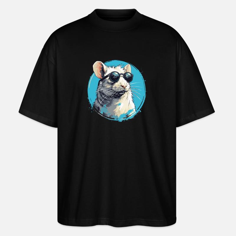 Cool Rat - T-shirt bio Blaster 2.0 coupe oversize Stanley/Stella Unisexe - noir
