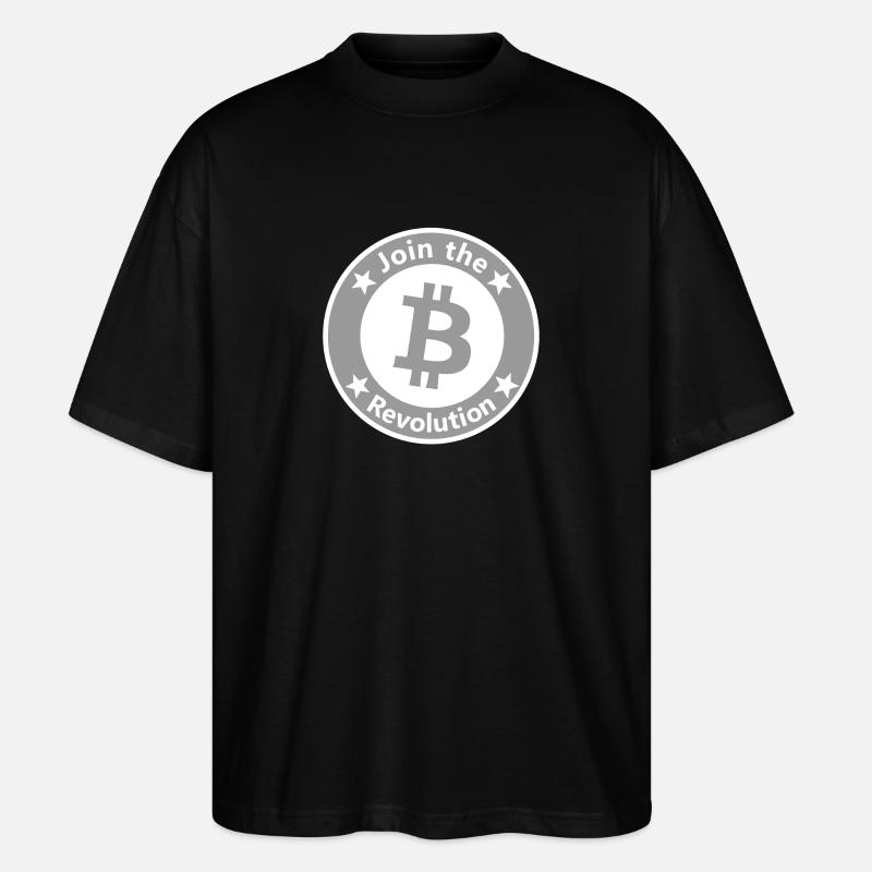 Currency and monetary system - Stanley/Stella Oversized Unisex Organic T-shirt Blaster 2.0 - black