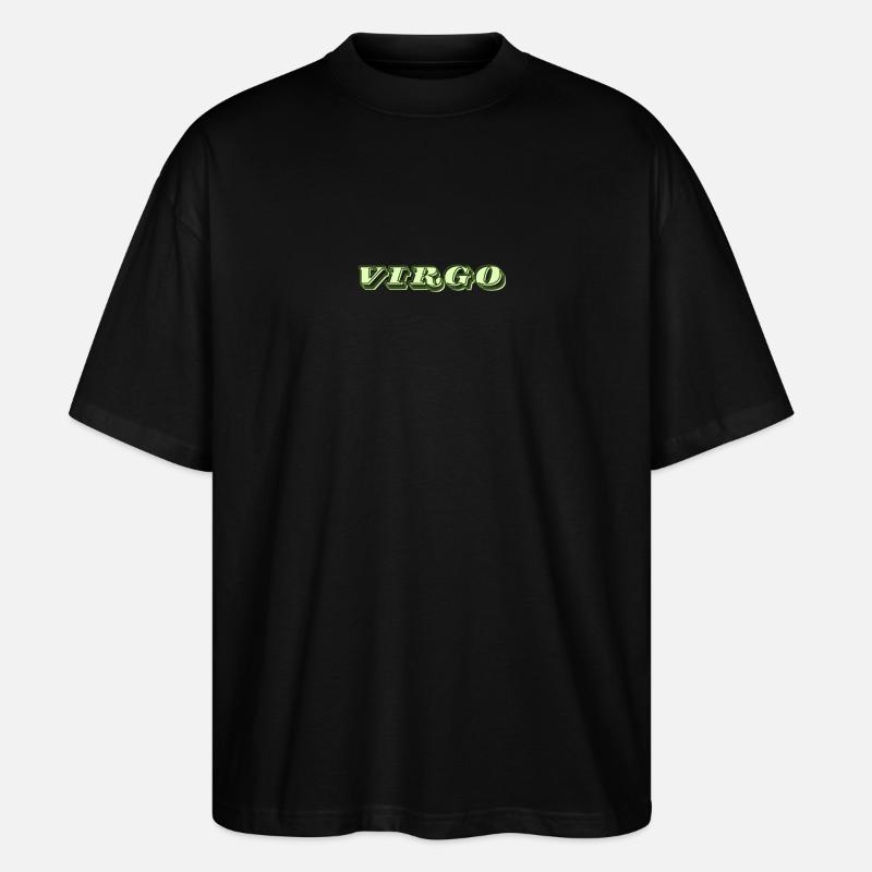 Logo "Vierge" - T-shirt bio Blaster 2.0 coupe oversize Stanley/Stella Unisexe - noir