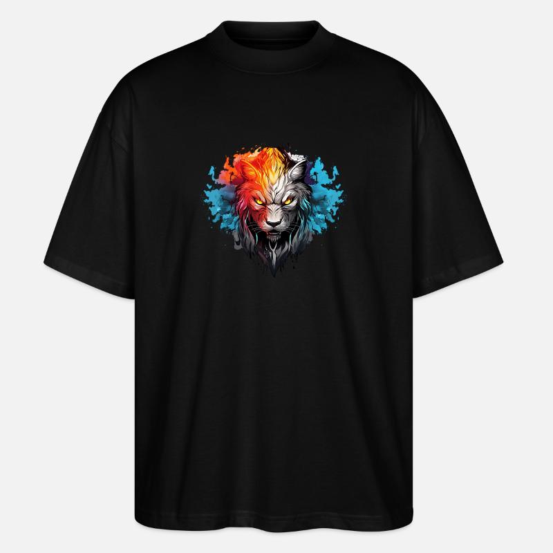 Lindor - Stanley/Stella Oversized Unisex Bio T-Shirt Blaster 2.0 - Schwarz