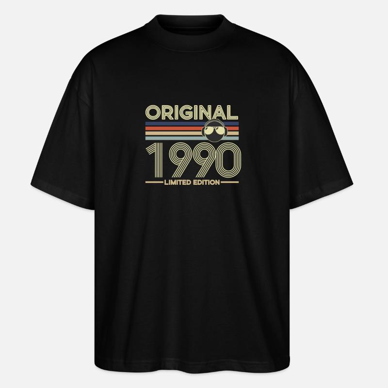 1990 - Stanley/Stella Oversized Unisex Bio T-Shirt Blaster 2.0 - Schwarz