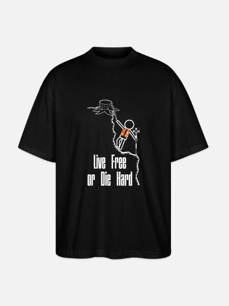 Vermesser Abenteuer - Stanley/Stella Oversized Unisex Bio T-Shirt Blaster 2.0 - Schwarz