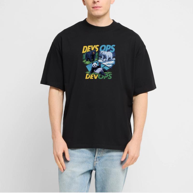 Devops Stanley/Stella Oversized Unisex Organic T-shirt Blaster 2.0