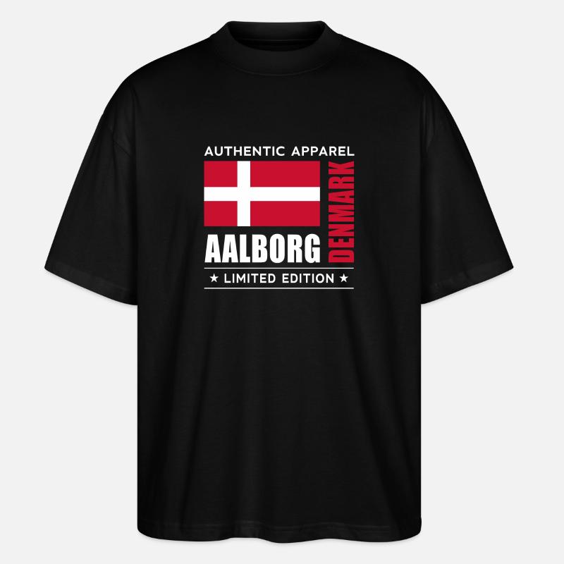 Aalborg - Stanley/Stella Oversized Unisex Organic T-shirt Blaster 2.0 - black