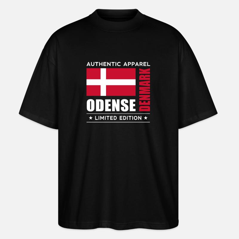 Odense - T-shirt bio Blaster 2.0 coupe oversize Stanley/Stella Unisexe - noir