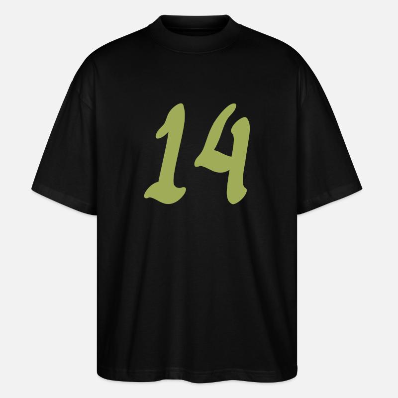14 - Stanley/Stella Oversized Unisex Bio T-Shirt Blaster 2.0 - Schwarz