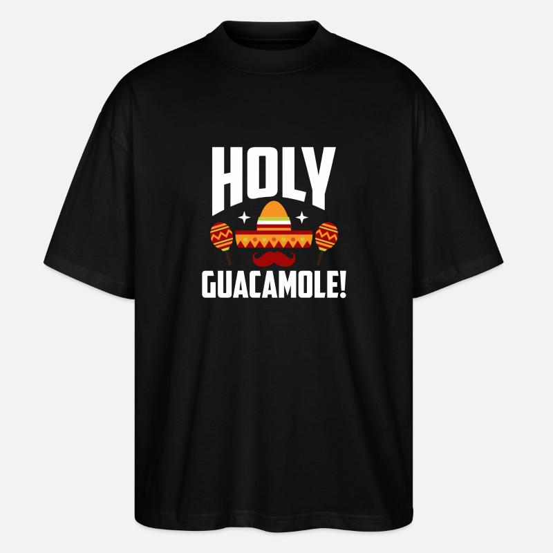 SAINTE GUACAMOLE - T-shirt bio Blaster 2.0 coupe oversize Stanley/Stella Unisexe - noir