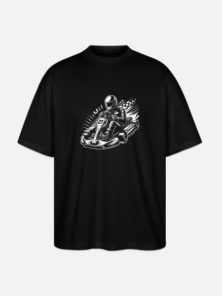 Karting - T-shirt bio Blaster 2.0 coupe oversize Stanley/Stella Unisexe - noir