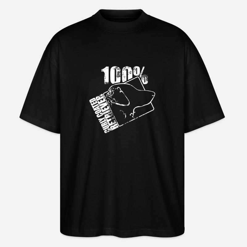 BOUCLES RETRIEVER 100 ENDUITS - T-shirt bio Blaster 2.0 coupe oversize Stanley/Stella Unisexe - noir