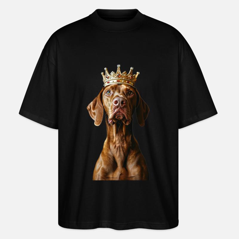 Vizsla - Stanley/Stella Oversized Unisex Bio T-Shirt Blaster 2.0 - Schwarz