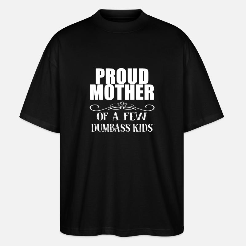 Mère Maman - T-shirt bio Blaster 2.0 coupe oversize Stanley/Stella Unisexe - noir