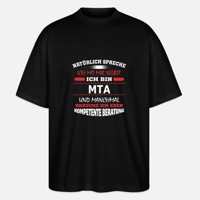MTA - Stanley/Stella Oversized Unisex Bio T-Shirt Blaster 2.0 - Schwarz