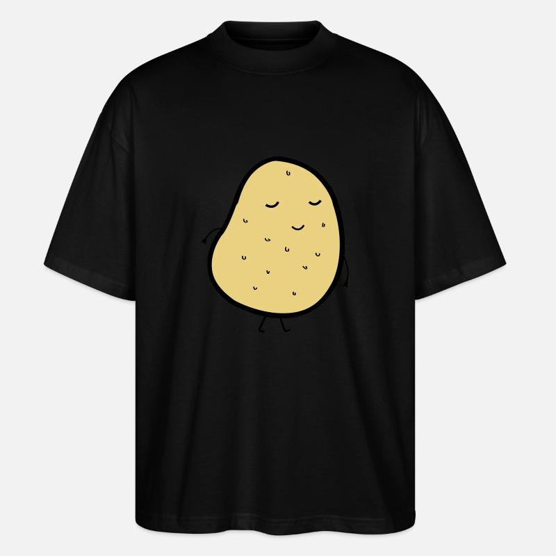 mr_potatoe - Stanley/Stella Oversized Unisex Bio T-Shirt Blaster 2.0 - Schwarz