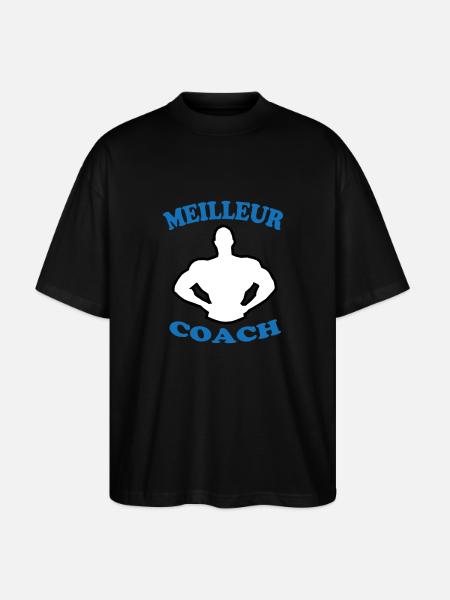 BESTER TRAINER 88 - Stanley/Stella Oversized Unisex Bio T-Shirt Blaster 2.0 - Schwarz