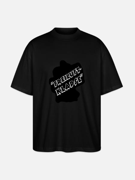 Freiluftklapse II - Stanley/Stella Oversized Unisex Bio T-Shirt Blaster 2.0 - Schwarz