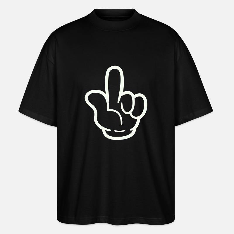 Hand Comic - Stanley/Stella Oversized Unisex Organic T-shirt Blaster 2.0 - black