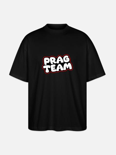 Prague Team - Stanley/Stella Oversized Unisex Organic T-shirt Blaster 2.0 - black