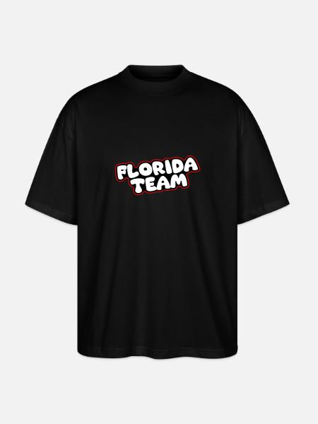 Équipe de Floride - T-shirt bio Blaster 2.0 coupe oversize Stanley/Stella Unisexe - noir