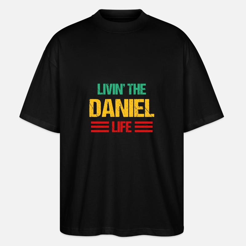Daniel - T-shirt bio Blaster 2.0 coupe oversize Stanley/Stella Unisexe - noir