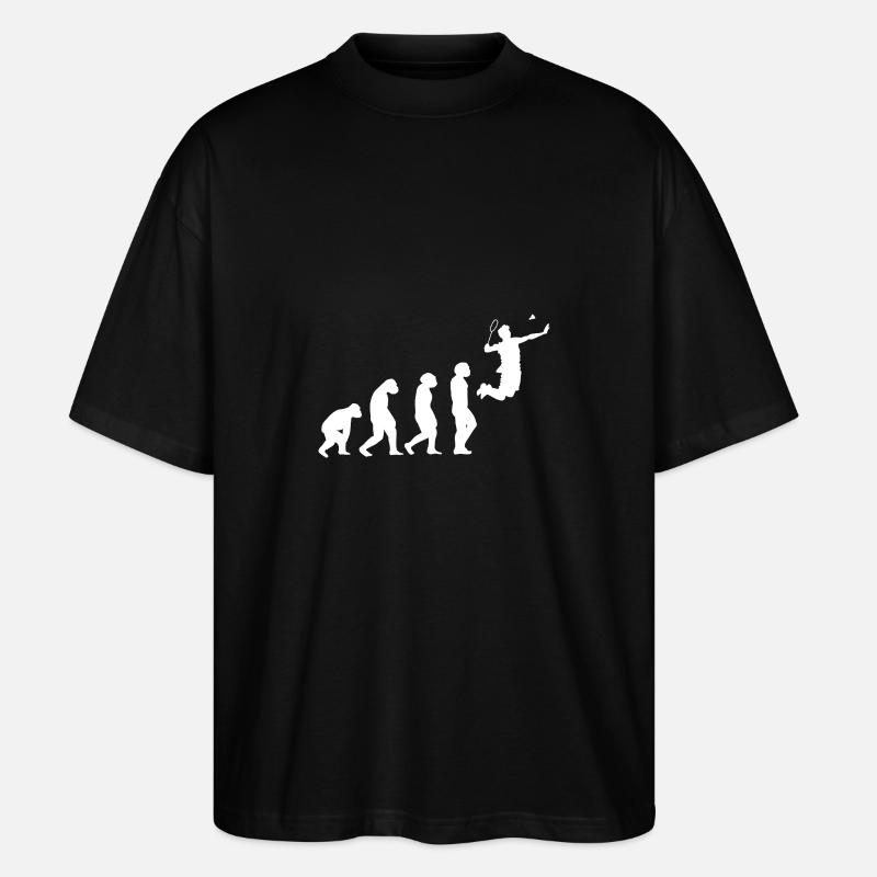 Federball Evolution Badminton - T-shirt bio Blaster 2.0 coupe oversize Stanley/Stella Unisexe - noir