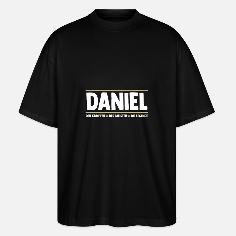 Daniel - T-shirt bio Blaster 2.0 coupe oversize Stanley/Stella Unisexe - noir