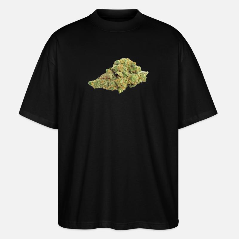 Single Cannabis / Weed Bud / Fleur - T-shirt bio Blaster 2.0 coupe oversize Stanley/Stella Unisexe - noir