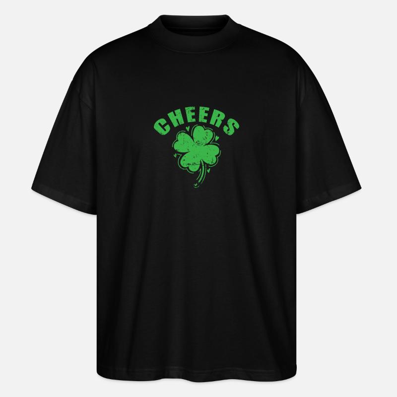 Vive la Saint-Patrick - T-shirt bio Blaster 2.0 coupe oversize Stanley/Stella Unisexe - noir