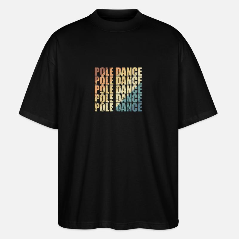 Pole Dance Stange Balance - T-shirt bio Blaster 2.0 coupe oversize Stanley/Stella Unisexe - noir