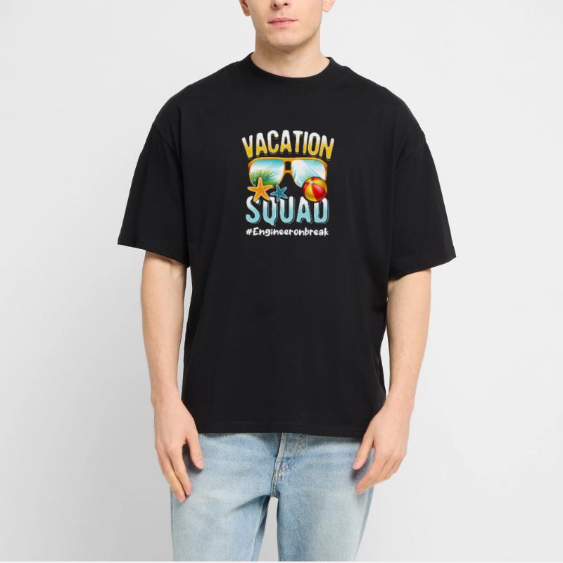 Engineer Vacation Squad #Engineeronbreak Stanley/Stella Oversized Unisex Organic T-shirt Blaster 2.0