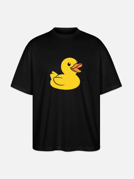 Small carnard - Stanley/Stella Oversized Unisex Organic T-shirt Blaster 2.0 - black