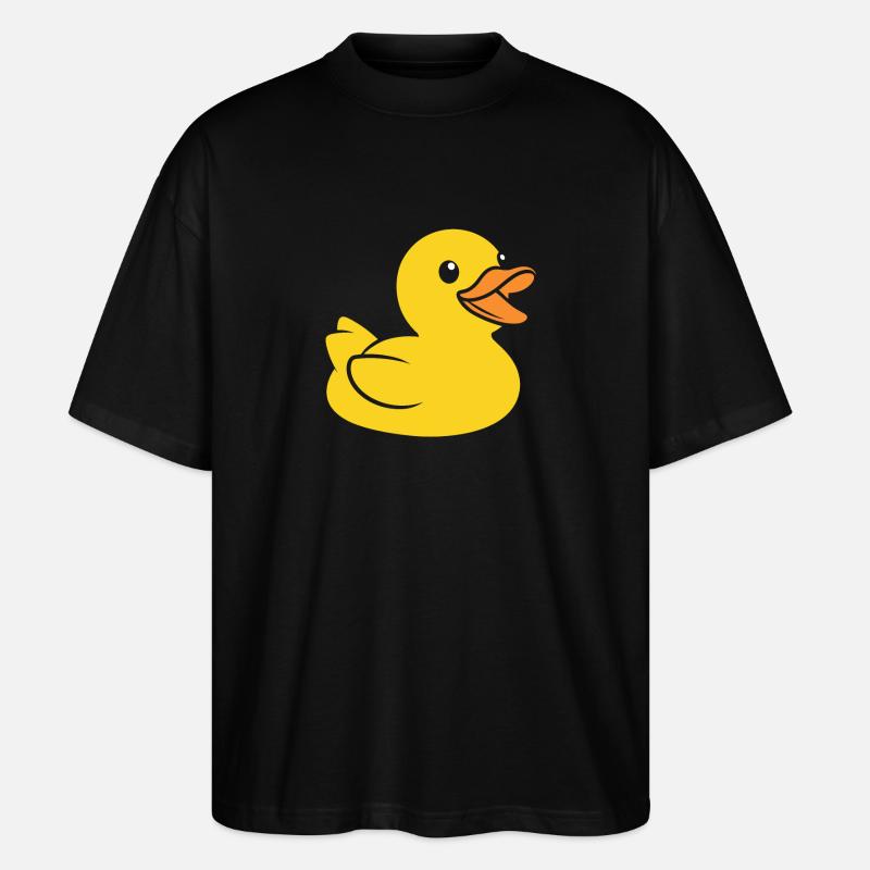 Small carnard - Stanley/Stella Oversized Unisex Organic T-shirt Blaster 2.0 - black