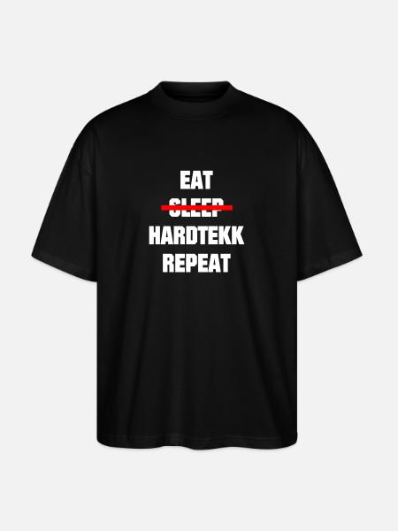 Hardtekk - Merch - Tekk - Gift - Stanley/Stella Oversized Unisex Organic T-shirt Blaster 2.0 - black