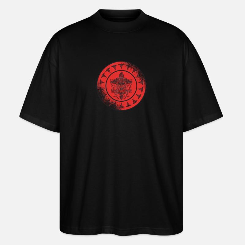 Chirurgisch-technischer Assistent - Stanley/Stella Oversized Unisex Bio T-Shirt Blaster 2.0 - Schwarz