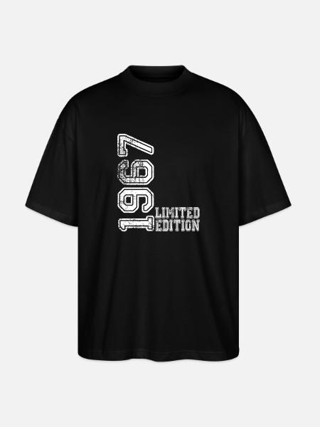 Édition limitée 1967 - T-shirt bio Blaster 2.0 coupe oversize Stanley/Stella Unisexe - noir