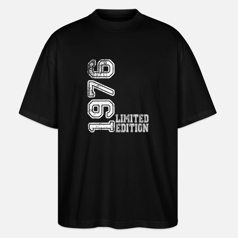 Édition limitée 1976 - T-shirt bio Blaster 2.0 coupe oversize Stanley/Stella Unisexe - noir