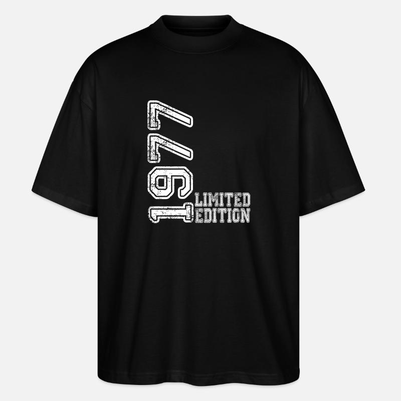Limited Edition 1977 - Stanley/Stella Oversized Unisex Bio T-Shirt Blaster 2.0 - Schwarz