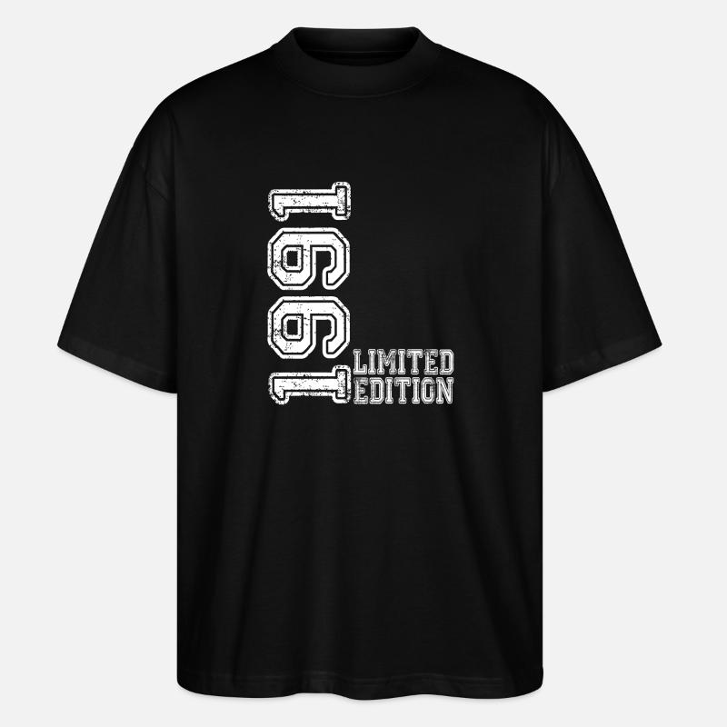 Édition limitée 1991 - T-shirt bio Blaster 2.0 coupe oversize Stanley/Stella Unisexe - noir