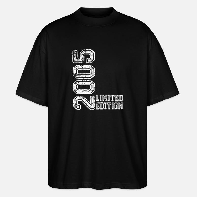 Édition limitée 2005 - T-shirt bio Blaster 2.0 coupe oversize Stanley/Stella Unisexe - noir