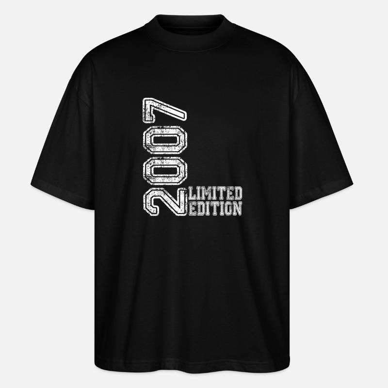 Édition limitée 2007 - T-shirt bio Blaster 2.0 coupe oversize Stanley/Stella Unisexe - noir
