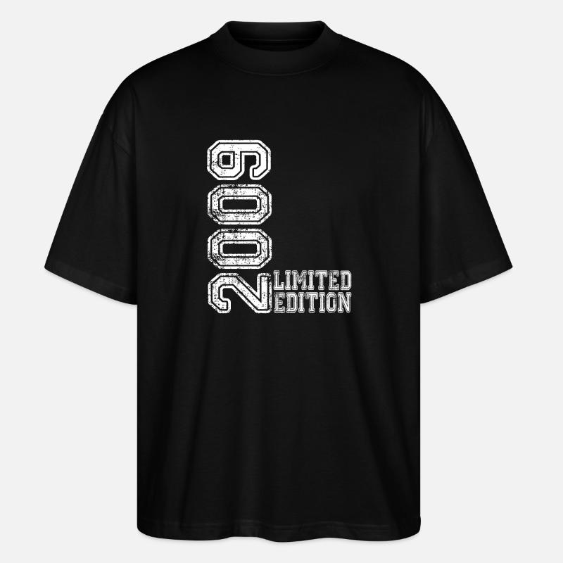 Édition limitée 2009 - T-shirt bio Blaster 2.0 coupe oversize Stanley/Stella Unisexe - noir