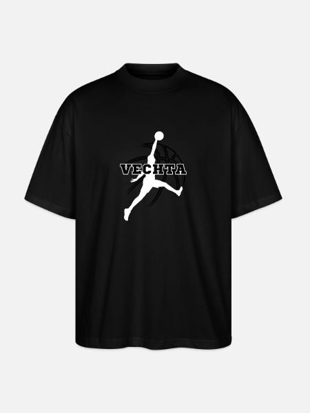 Vechta, ma ville ! - T-shirt bio Blaster 2.0 coupe oversize Stanley/Stella Unisexe - noir