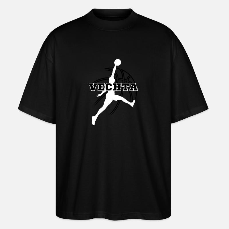 Vechta, meine Stadt! - Stanley/Stella Oversized Unisex Bio T-Shirt Blaster 2.0 - Schwarz