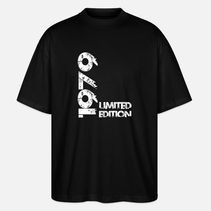 Édition limitée 1979 - T-shirt bio Blaster 2.0 coupe oversize Stanley/Stella Unisexe - noir