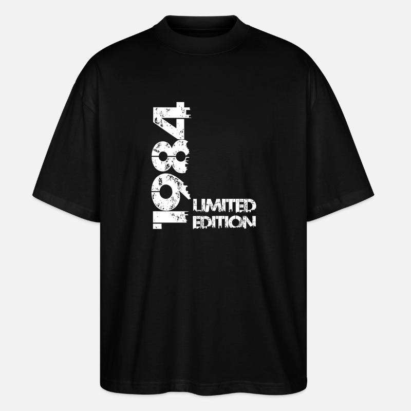 Édition limitée 1984 - T-shirt bio Blaster 2.0 coupe oversize Stanley/Stella Unisexe - noir
