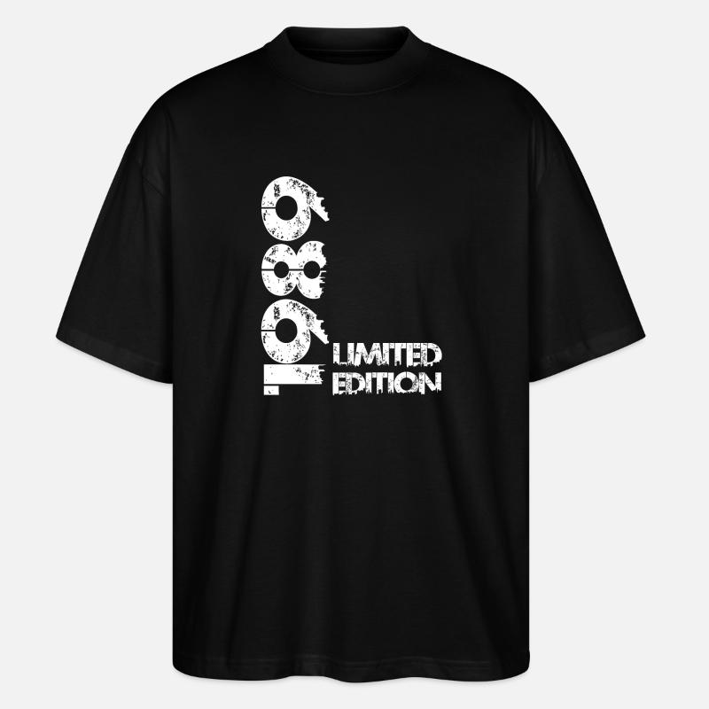 Édition limitée 1989 - T-shirt bio Blaster 2.0 coupe oversize Stanley/Stella Unisexe - noir